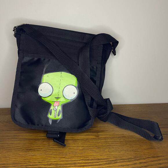 Vintage 2003 Rare Nickelodeon Invader Zim Characters Shoulder Satchel Bag Y2K - Picture 1 of 7